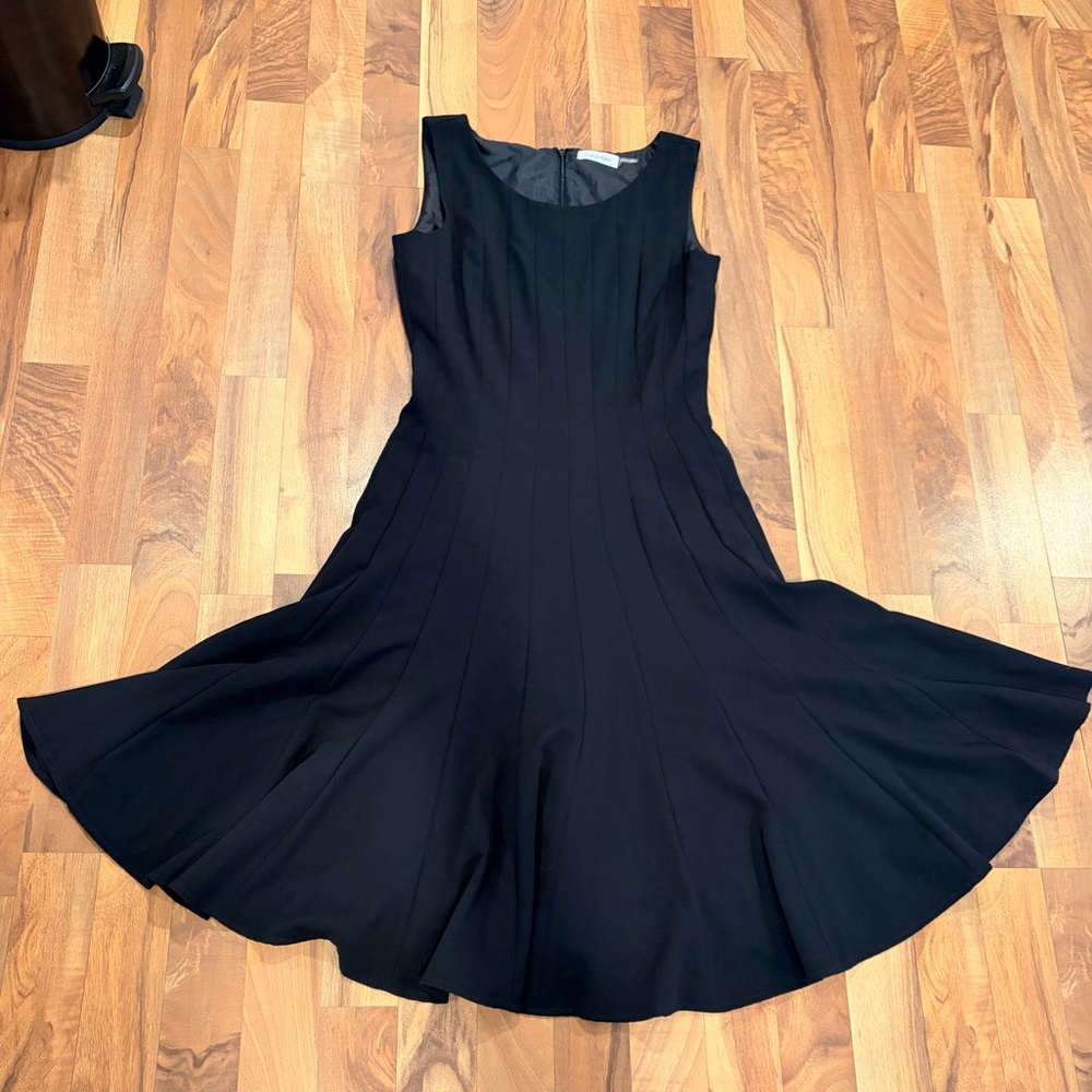 Calvin Klein Black Midi Dress - Picture 3 of 8